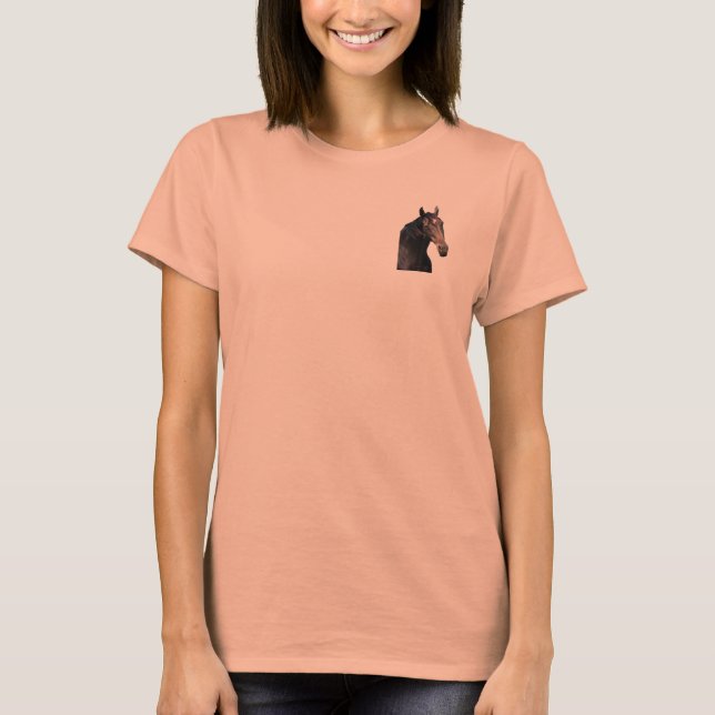 Frisian stallion. T-Shirt (Front)