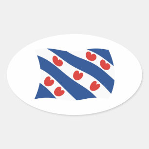 Frisians Flag Sticker