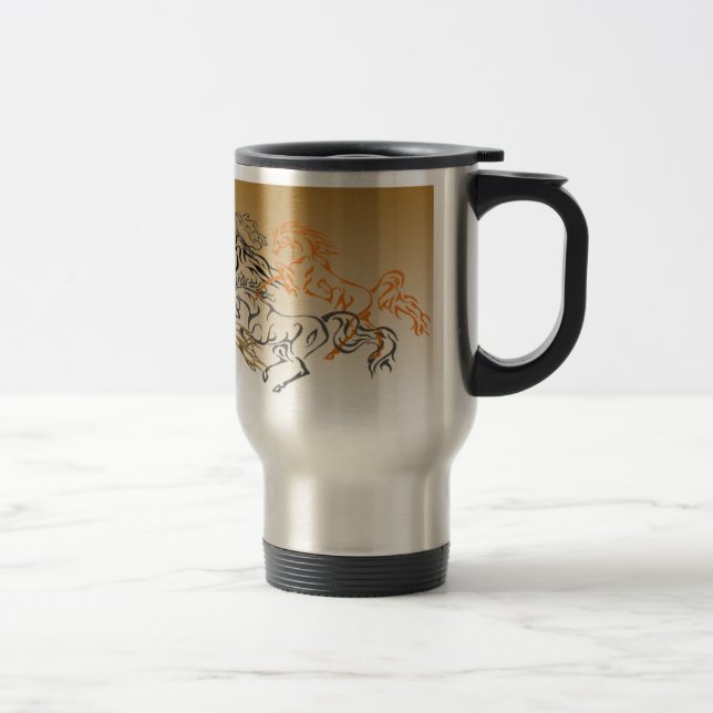 FRISKY HERD TRAVEL MUG (Right)