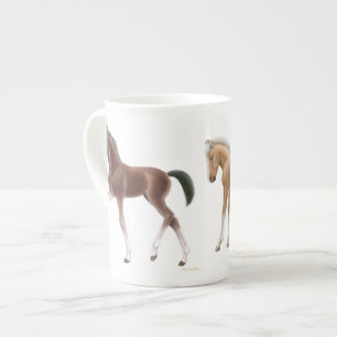 Frisky Little Foals Bone China Mug