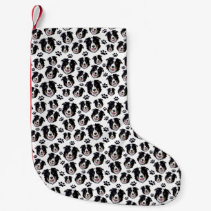 Frisky Scottish Border Collie Sheep Dog Pet Puppy Small Christmas Stocking