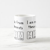 Friso periodic table name mug (Center)