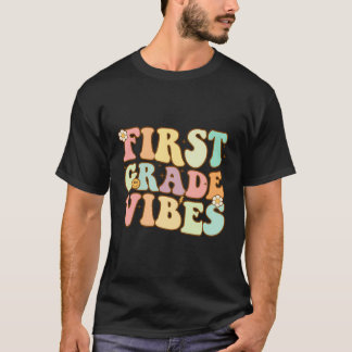 Frist Grade Vibes Back To School Teacher Kid 1St G T-Shirt