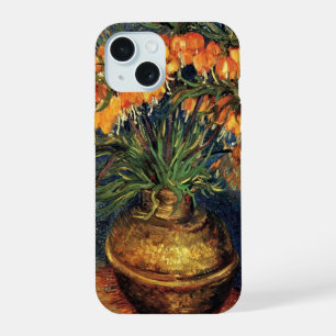 Fritillaries in a Copper Vase by Vincent van Gogh iPhone 15 Case