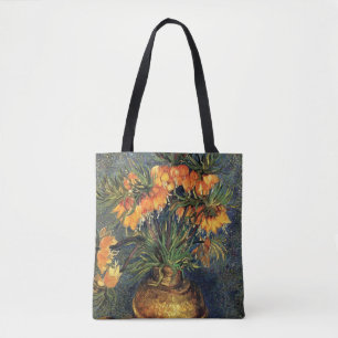 Fritillaries in a Copper Vase by Vincent van Gogh Tote Bag