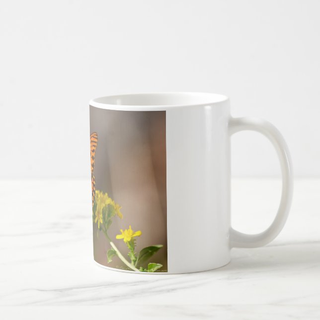 Fritillary Gulf Butterfly Gifts and Apparel Coffee Mug (Right)