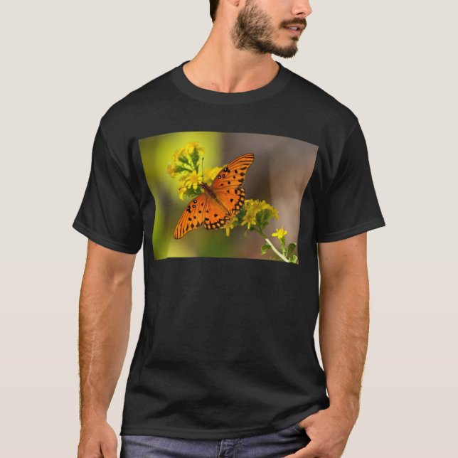 Fritillary Gulf Butterfly Gifts and Apparel T-Shirt (Front)