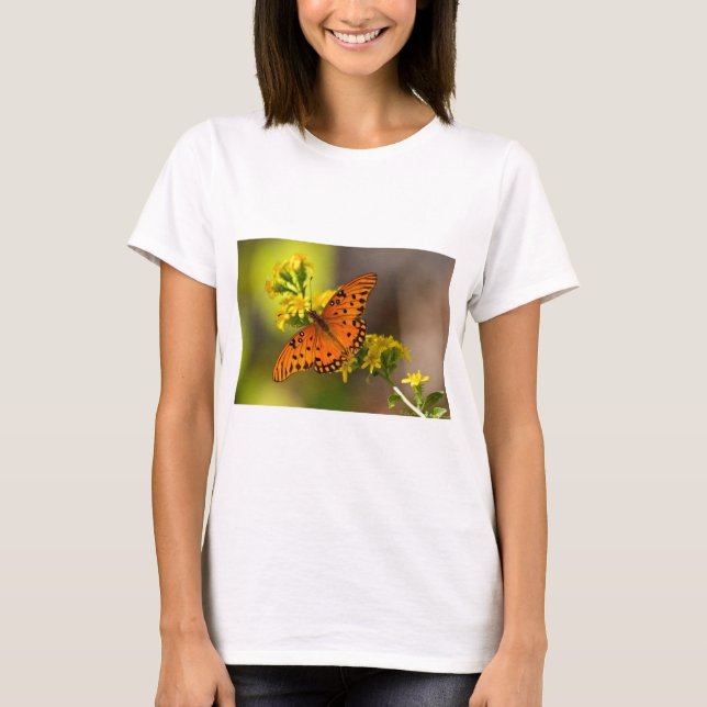 Fritillary Gulf Butterfly Gifts and Apparel T-Shirt (Front)