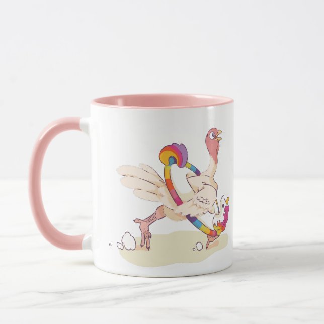 Frito the Turkey Coffee Mug (Left)