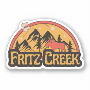 Fritz Creek, Alaska Sticker