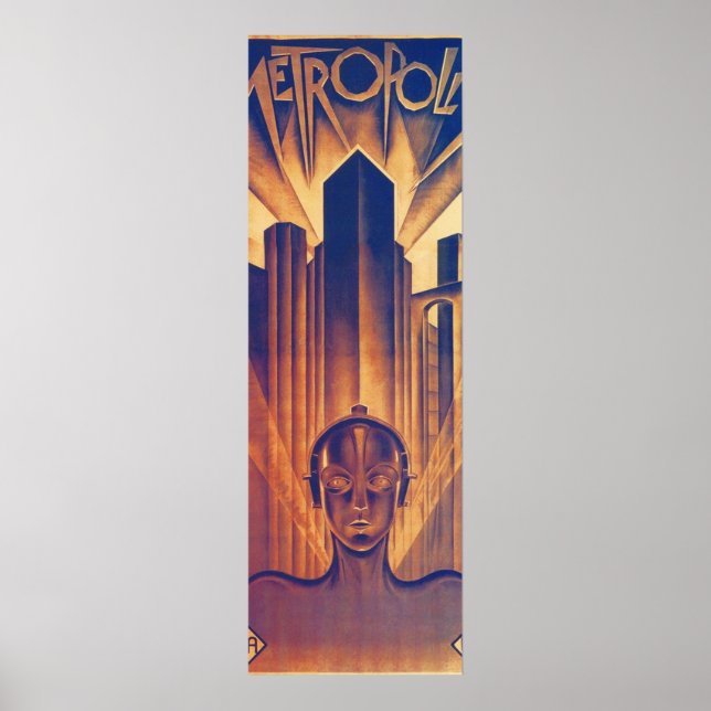Fritz Lang METROPOLIS 1927 Science Fiction Film Vi Poster (Front)