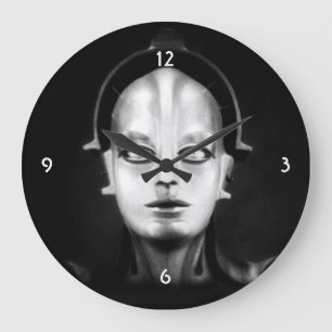 Fritz Lang's Maschinenmensch Large Clock