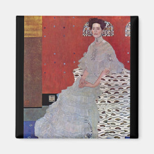 Fritza Reidler Klimt by Gustav Klimt Magnet