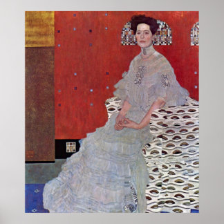 Fritza Reidler Klimt by Gustav Klimt Poster
