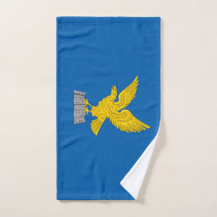 Friuli Venezia Giulia flag (Italian region) Hand Towel