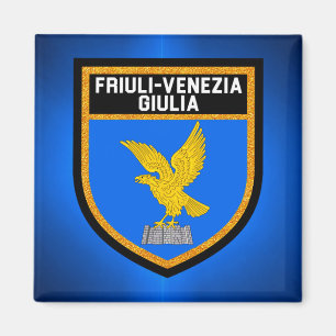 Friuli-Venezia Giulia Flag Magnet