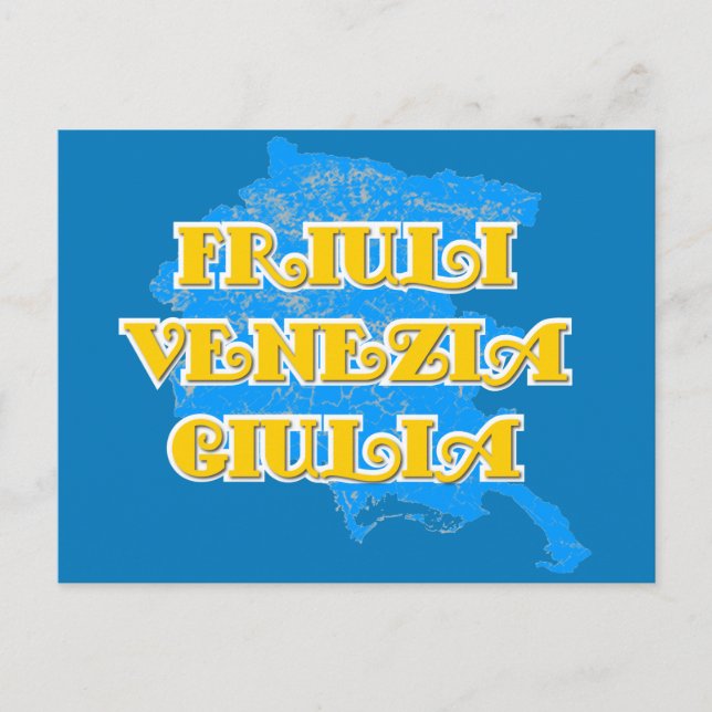 Friuli-Venezia Giulia Postcard (Front)
