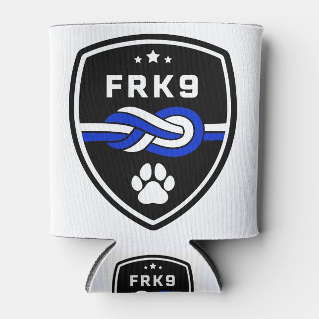 FRK9-Thin Blue Line Can Cooler (Front)