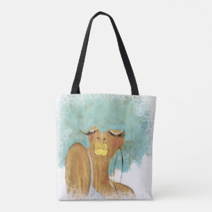 Fro Blue Tote Bag