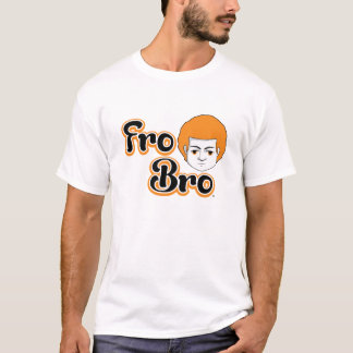 Fro Bro - Orange & Black T-Shirt