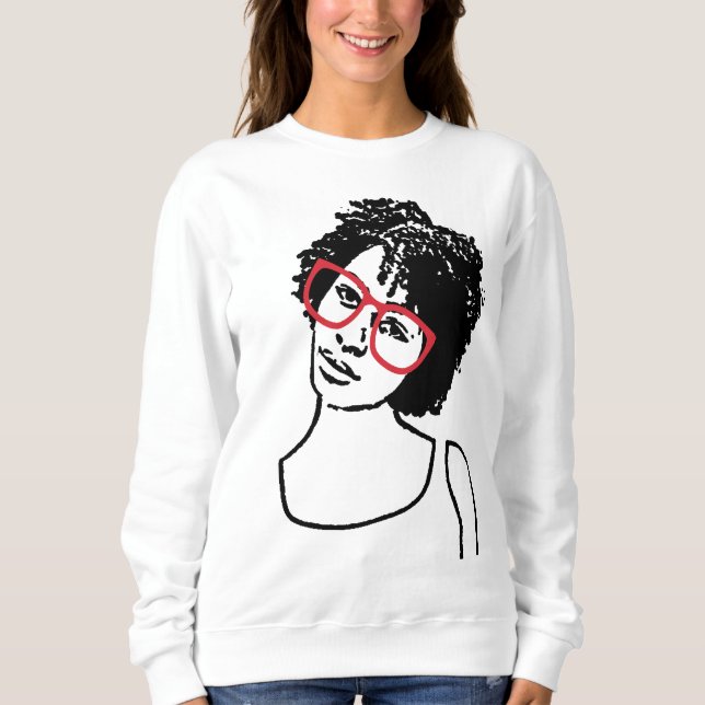 Fro Nerd Sweatshirt (Front)