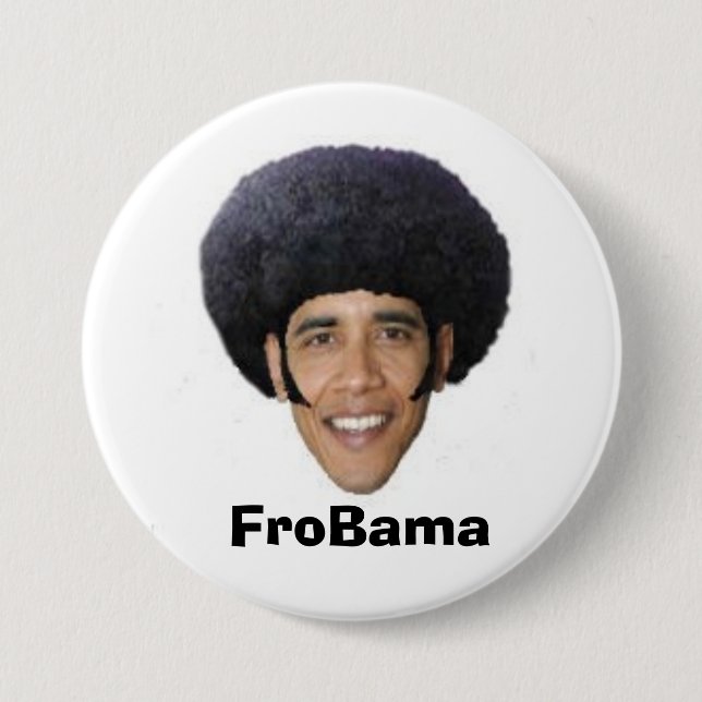 FroBama 3-Inch button (Front)