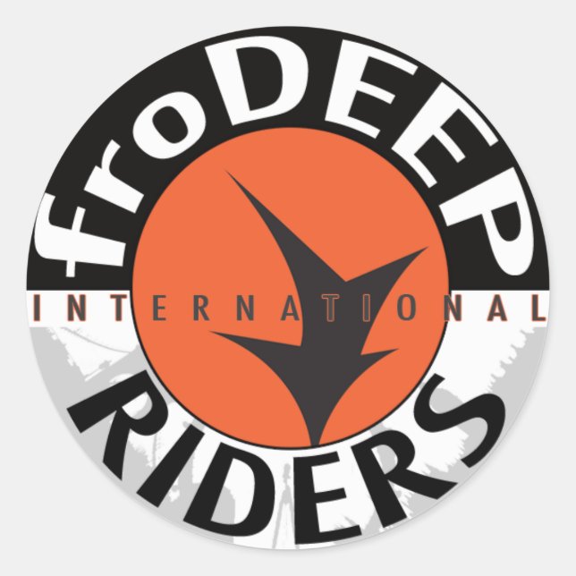 froDEEP emblem sticker (Front)