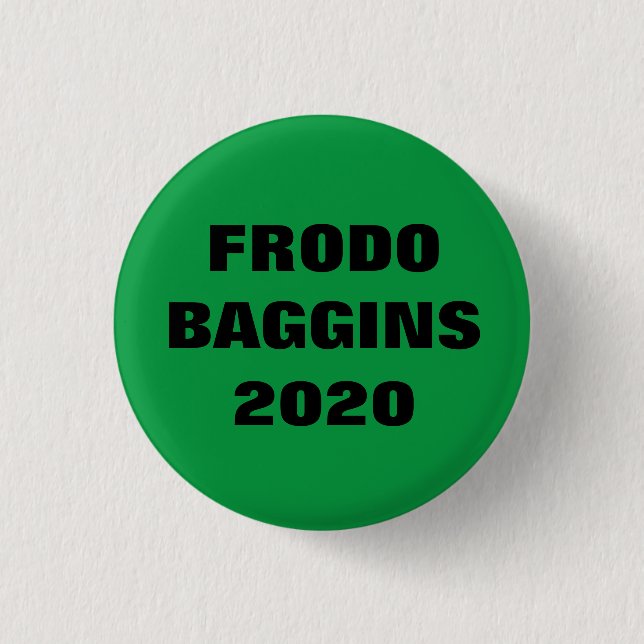 Frodo Baggins for President 3 Cm Round Badge (Front)