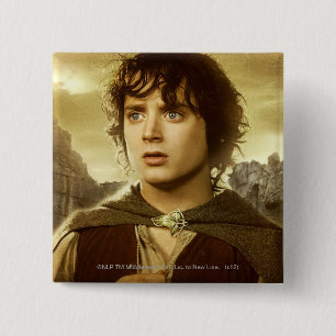 FRODO™ Golden 15 Cm Square Badge