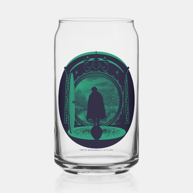 FRODO™ Leaving THE SHIRE™ Silhouette Can Glass (Front)
