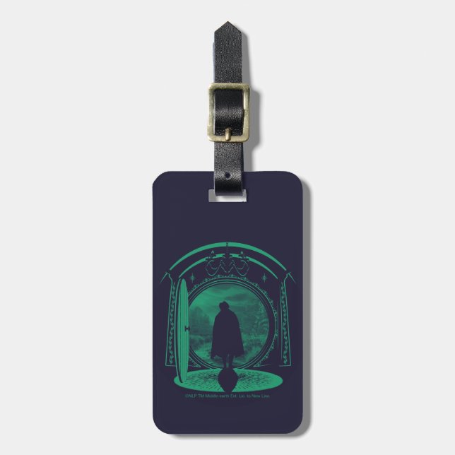 FRODO™ Leaving THE SHIRE™ Silhouette Luggage Tag (Front Vertical)
