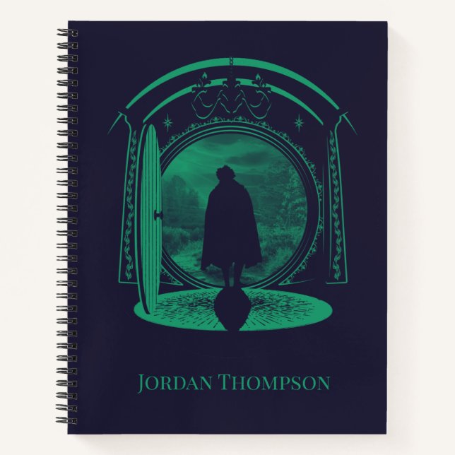 FRODO™ Leaving THE SHIRE™ Silhouette Notebook (Front)