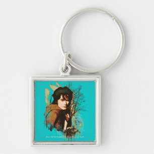 FRODO™ Mixed Media Vector Collage Key Ring