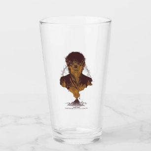 FRODO™ MOUNT DOOM™ Tengwar Inscription Graphic Glass