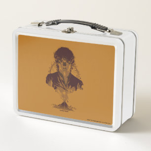 FRODO™ MOUNT DOOM™ Tengwar Inscription Graphic Metal Lunch Box