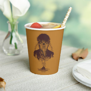 FRODO™ MOUNT DOOM™ Tengwar Inscription Graphic Paper Cups