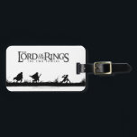 FRODO™, Sam, and GOLLUM™ Luggage Tag<br><div class="desc">Lord of the Rings: Fellowship of the Ring. "I will take the Ring to Mordor!"</div>