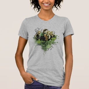 FRODO™ with Hobbits Vector Collage T-Shirt