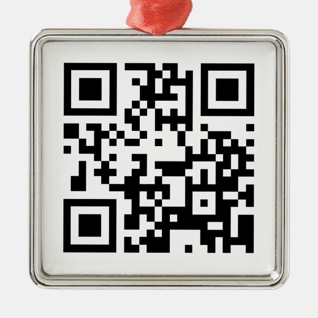 Froehliche Weihnachten - German Metal Tree Decoration (Front)