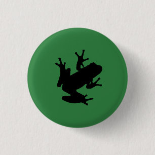 frog 3 cm round badge