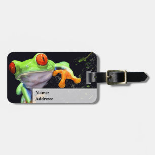 Frog 3 Luggage Tags Options