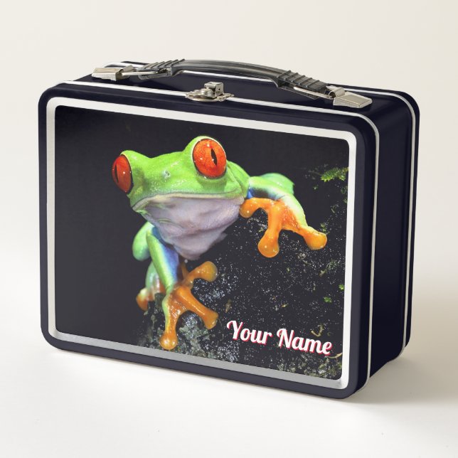 Frog 3 Lunch Box (Front)