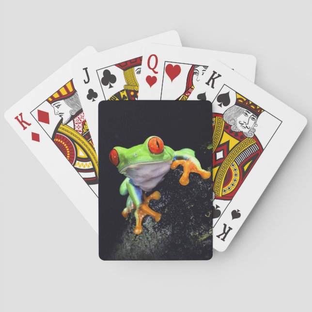 Frog 3 Playing Cards (Back)