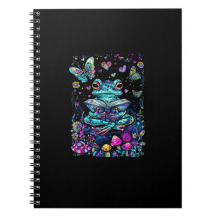 Frog Aesthetic Cottagecore Goblincore Reading Notebook