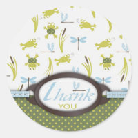 Frog and Dragonfly Thank You