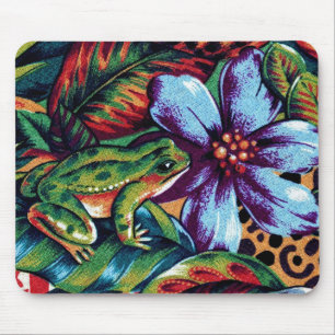 Frog and Flower 2 Mouse Mat