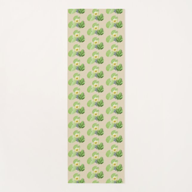 Frog and Lily Pad Yoga Mat (Front)