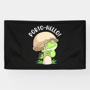 Frog And Mushroom Banner