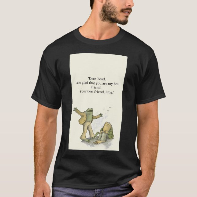Frog And Toad Best Friend T-Shirt (Front)