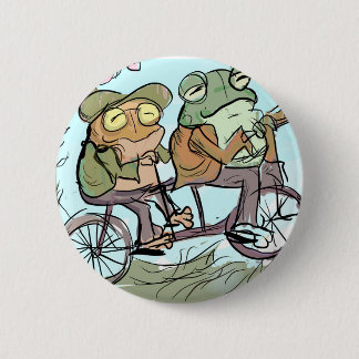 Frog and toad pin